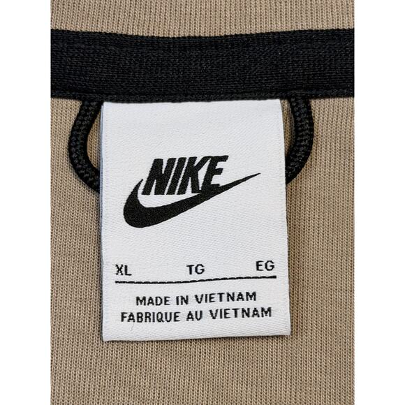 Nike Hoodie Mens XL Khaki Tech Fleece Windrunner Full Zip Pocket CU4489-247 - Picture 10 of 15